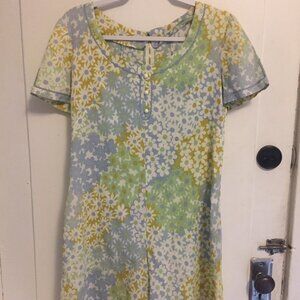 vintage 1960s floral romper
